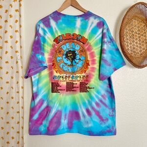 Dead & Company 2021 Tie Dye Skull Tee 2XL